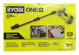 FOR PARTS - RYOBI RY120350 18v Cordless EZCLEAN Power Cleaner 320PSI (TO... - £32.87 GBP