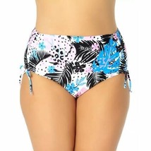 $30 California Waves Wild Paradise Trend Strappy Bikini Bottom Size 1X(16/18) - £6.20 GBP