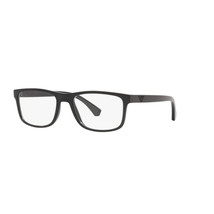 Emporio Armani  Mens Eyewear EA3147 9463 Black / Clear Lens 55mm - $62.37