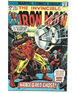 Vintage The Invincible Iron Man-Red Ghost Comic-No. 83-Feb. 1976 - £5.67 GBP