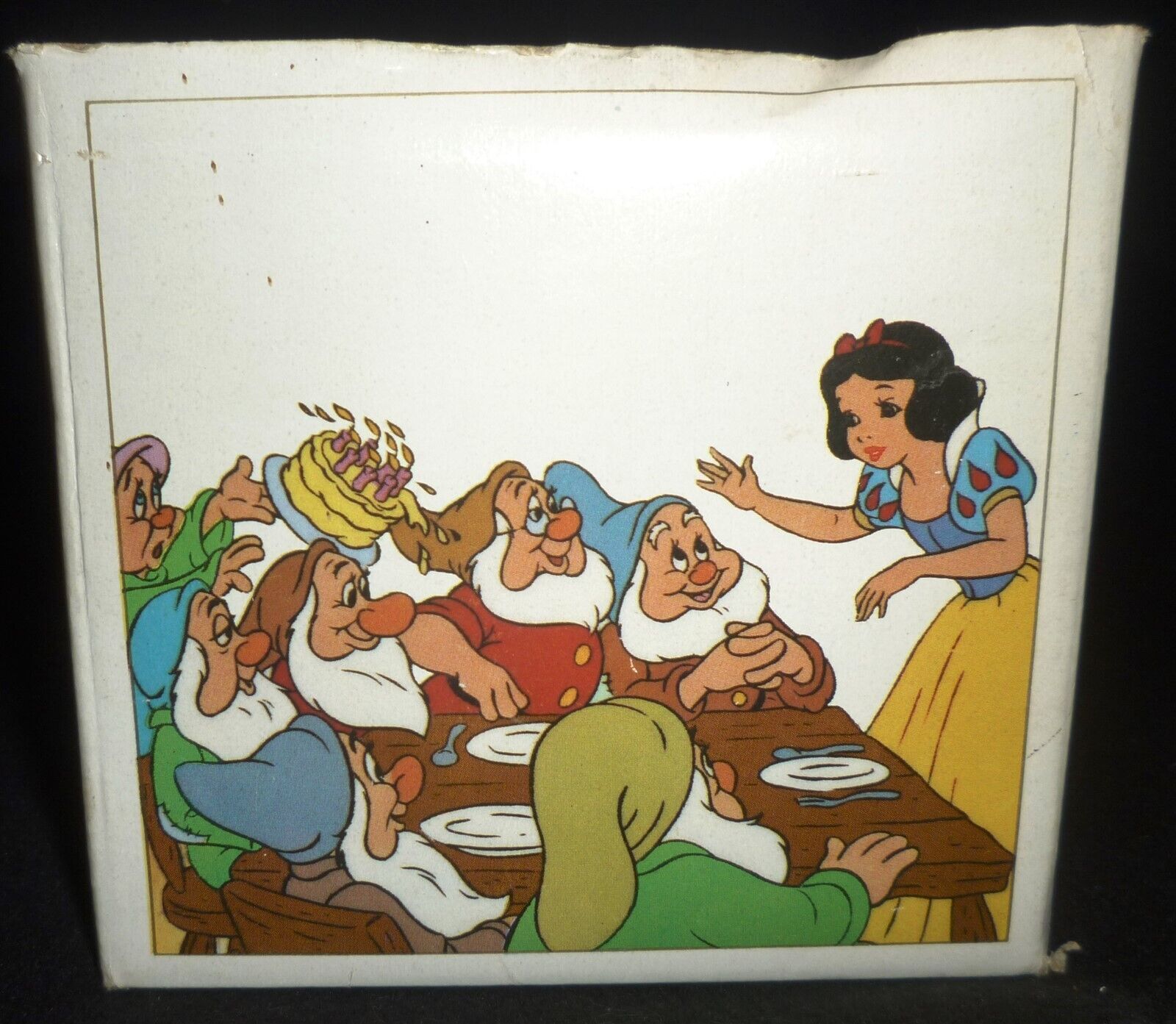 SNOW WHITE &amp; 7 DWARFS DISNEY PORCELAIN MUG 50TH ANNIVERSARY NMB - $4.00