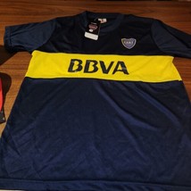 New Club Atletico Boca Junior Argentine Soccer Team Blue Jersey Size 30 Or 16 Us - $14.65