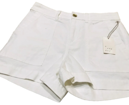 A New Day  Women’s Stretch Elastizado White Shorts Size 12-Brand New-SHI... - $59.28