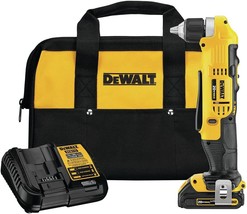 Dewalt Dcd740C1 Right Angle Drill Kit, 0.5, Yellow. - £185.04 GBP