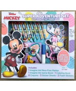 New DISNEY JUNIOR MICKEY Super ACTIVITY SET Imagine Ink Book Etc NEW Dam... - £10.67 GBP