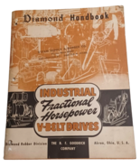 1946 B F Goodrich Diamond Rubber Fractional Horseoower V-Belt Catalog Ha... - $62.41 CAD