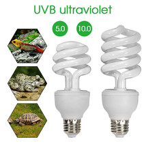 Reptile UV Lamp 5.0 10.0 UVB Lamp Bulb Tortoise Lizard Calcium Heating Light 220 - £16.78 GBP+