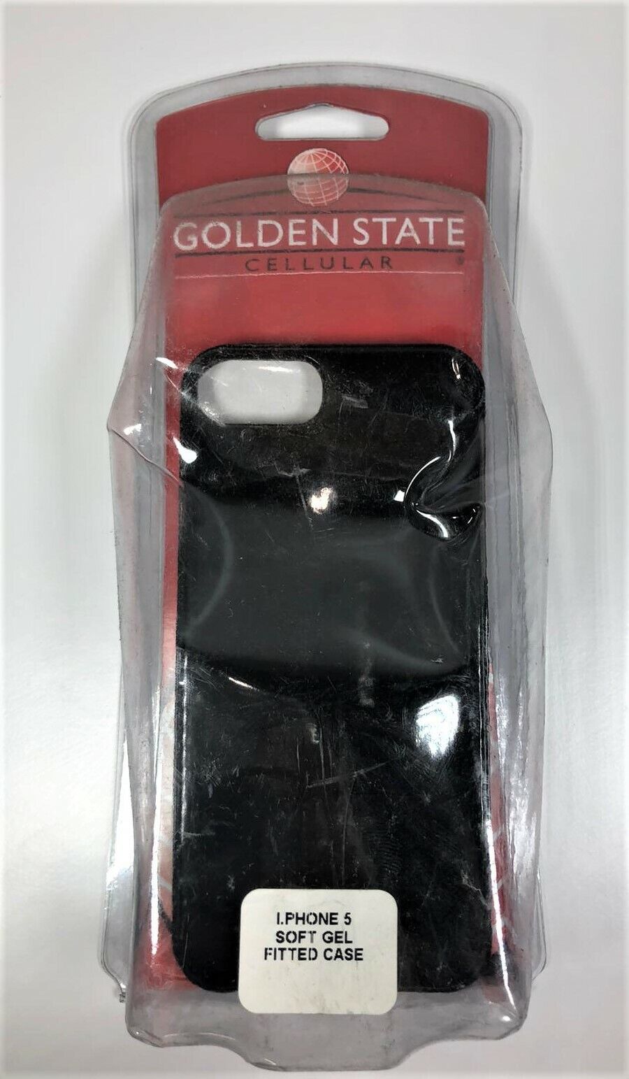 IPHONE 5 Suave Gel Ajustado Funda Negro - Por Golden Estado - $8.89