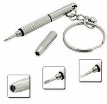 2pcs 3in1 Mini Tool Key Chain Eyeglasses Watch Phone Repair Screwdriver Kit - $4.95