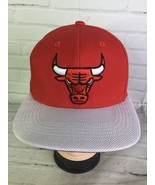 Adidas NBA Chicago Bulls Youth Boys Size 8-20 Logo Adjustable Snapback H... - $27.99