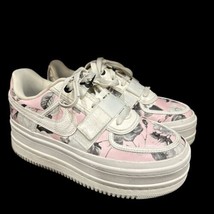 Nike Vandal 2K Shoes Womens 9.5 White Summit Floral Pink Platform Sneake... - £100.85 GBP