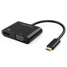 CableCreation USB C to HDMI VGA Adapter4K@60Hz, VGA to USBC-C Adapter, U... - £30.55 GBP