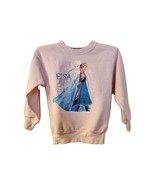 Disney Parks Frozen Anna &amp; Elsa Pullover Sweatshirt - Sz Small 5/6 - $276.47 MXN