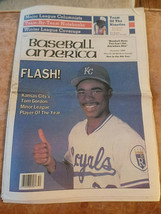 Baseball America Newspaper Tim Raines, Tom Gordon, Expos, Robin Ventura Dec 1988 - £14.94 GBP