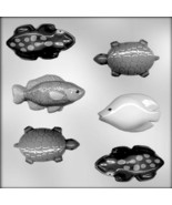 CK Products Fish, Frogs, and Turtles Chocolate Mold - $8.08 CAD