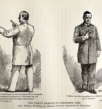 William McKinley Debates Tariff In Congress #3 1901 Victorian Art Print ... - £15.97 GBP