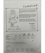 Farbenmixode Raffrcok Insa Skirt Sewing Pattern - in German - £25.41 GBP