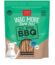 Wag More Bark Less Dog Jerky Grain Free K.C. Style Chicken 10oz. - £17.36 GBP