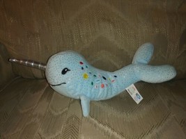 ABC Bakers Narwhal Plush 12&quot; Blue Girl Scout Cookie Incentive 2018-2019 Inspire - £10.27 GBP
