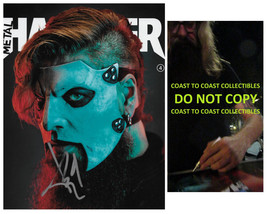 Jim Root Slipknot metal band signed 8x10 photo COA exact Proof autographed - £103.59 GBP