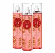  Bath &amp; Body Works Winter Candy Apple Mist - Apple Rose Orange Lot of 3 - £20.83 GBP