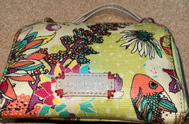 Sakroots Wristlet Peace Floral Flowers &amp; Fish - $35.32 CAD