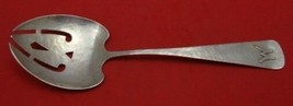 Falick Novick Chicago Illinois Sterling Silver Ice Spoon Applied Mono M 9 3/4&quot; - £402.80 GBP