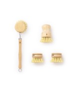 PLANT OATH | Bamboo Dish Brush Set #16 | Eco-Conscious Kitchen Cleaning Set - $532.02 MXN