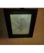 Black Old Town Frames Picture 13.25x11.25 Glass Front Poem Alvis Oliver ... - £11.78 GBP