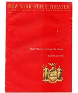 New York State Theater Program KISMET 1963 Alfred Drake Anne Jeffreys  - £13.96 GBP