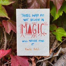 Believe In Magic - Plantable Wildflower Card - $4.20