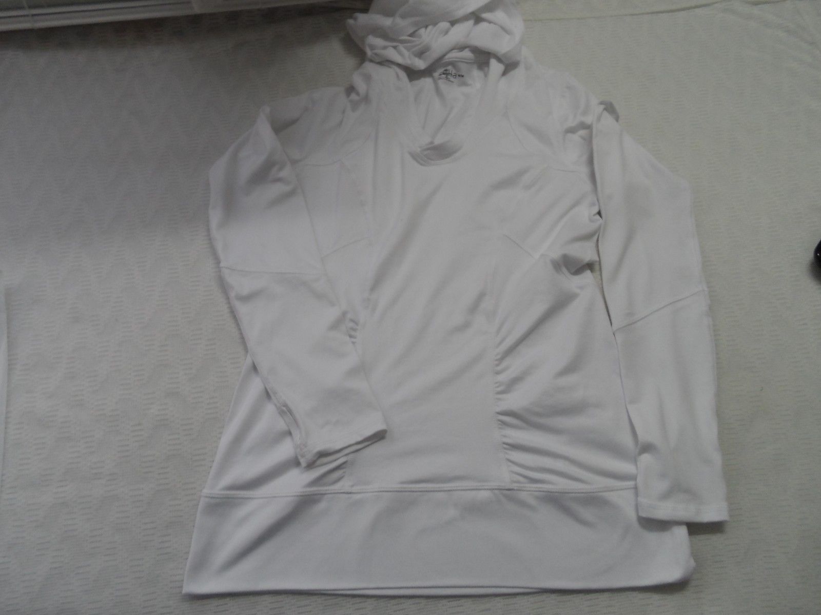 Primary image for Zella 'Easy Breezy' Hoodie WHITE SIZE M