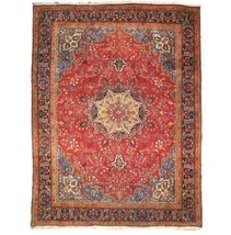 Vintage 10x13 Authentic Hand-knotted Semi-Antique - Rug B-78835 - £2,198.40 GBP