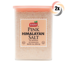 2x Cans Badia Pink Himalayan Salt Seasoning | 8oz | Gluten Free! | No MSG! - £14.97 GBP