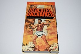 Hercules Unchained VHS 1988 Original Uncut Version Steve Reeves - £7.11 GBP