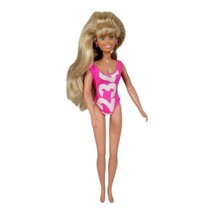 Hasbro 1987 Vintage Maxie Fashion Doll Blonde Hair Blue Eyes swimsuit - £15.49 GBP