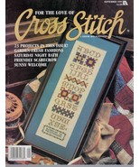 For the Love of Cross Stitch September 1995 23 Projects Friendly Scarecrow  - £13.27 GBP