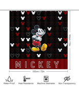 Mickey Mouse Fabric Shower Curtain - £15.81 GBP
