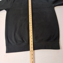 District V.I.T. Fleece Men's Black Cotton Blend 1/4-Zip Pullover Sweatshirt Sz S image 10