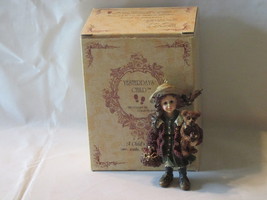 Boyds Bears Candice with Matthew Gathering Apples Yesterday&#39;s Child 1995, Box - £11.85 GBP