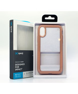 Speck Presidio Show iPhone XR Case, Clear/Rose Gold (117070-6244) - $13.42 CAD