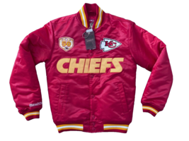 MItchell &amp; Ness NFL Football Kansas City Chiefs Bomber Jacket ( S ) - £114.70 GBP