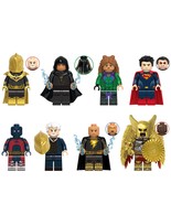 8pcs Black Adam Fate Hawkman Doctor The Justice Society of America Minif... - $419.90 MXN