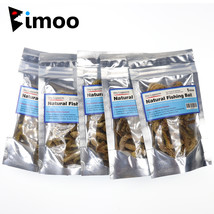 Bimoo 5 Bags Dry Lugworm / Sand Worm Fishing Bait Saltwater Freshwater F... - £65.86 GBP