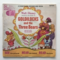 Goldilocks and the Three Bears 7&#39; Vinyl Record / Book  - £25.91 GBP