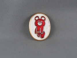 Vintage Olympic Pin - Moscow 1980 Misha Official Mascot - Stamped Pin - $20.53 CAD