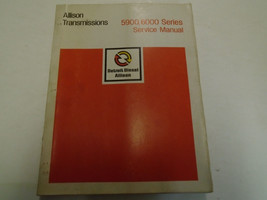 1980 Detroit Diesel Allison Transmissions 5633 Series Service Manual Used - $65.14