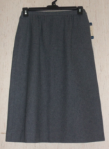 Nwt Womens Pendleton Classic Lined Pure Virgin Wool Skirt W/ Pockets Size 12 Usa - £36.75 GBP