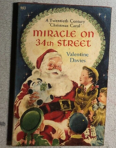MIRACLE ON 34th STREET Valentine Davies (1959) Pocket Book illustrated paperback - £12.40 GBP