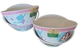 Zak Designs Four (4) Melamine Disney LITTLE MERMAID  6&quot; Cone Shaped Bowl... - $30.00